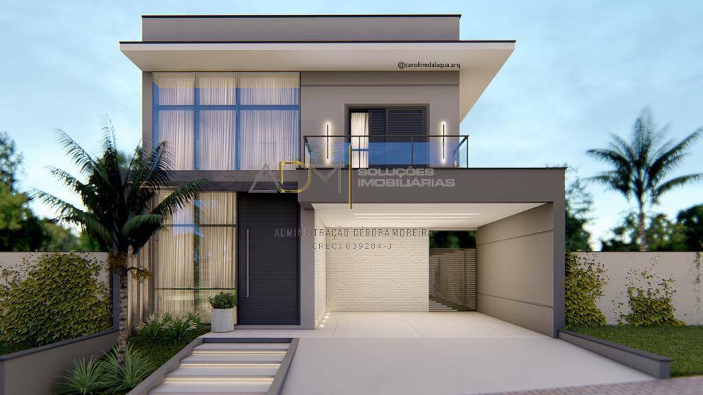 Sobrado belíssimo em construção no Cond. Reserva Central Parque (4 SUÍTES)