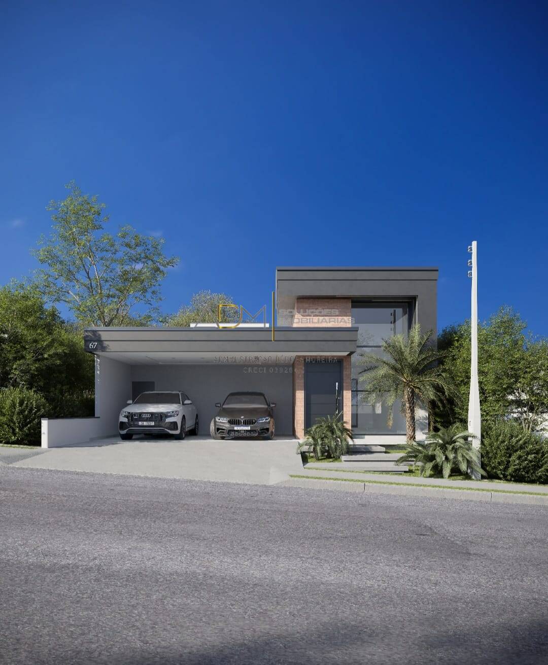 Casa em Construção a venda, no Cond. Reserva Central Parque, em Botucatu